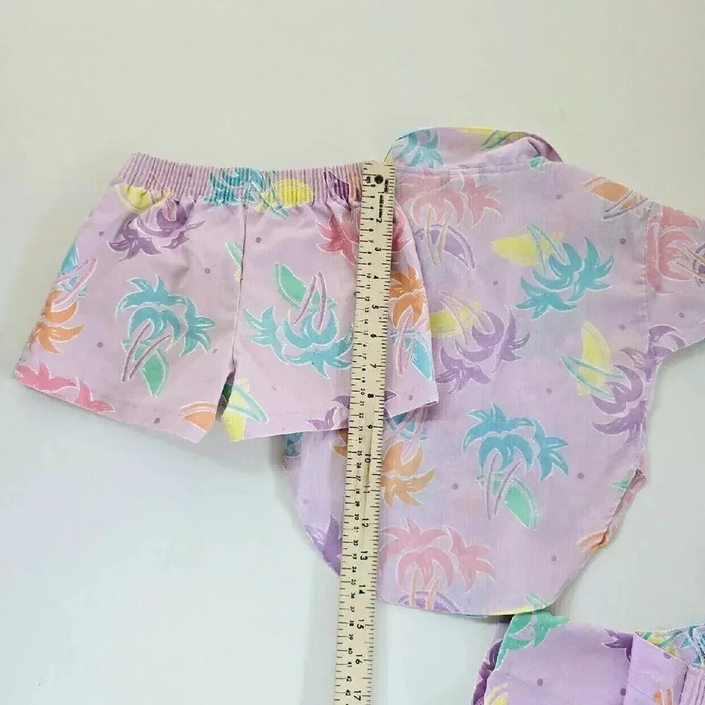 Silver Unicorn Tropical Set - Made In USA Vintage | 4 - Picture 5 of 12